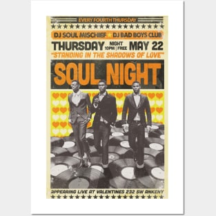 VINTAGE SOUL NIGHT Posters and Art